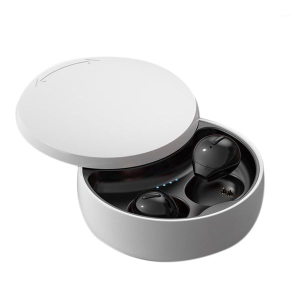 

x21s wireless bluetooth 5.0 mini sports earphone with charging case black1