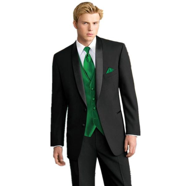 

men's suits & blazers real smoking terno custom made groom suit formal wedding for men groomsman classic fit bridegroom jacket+pants+ve, White;black