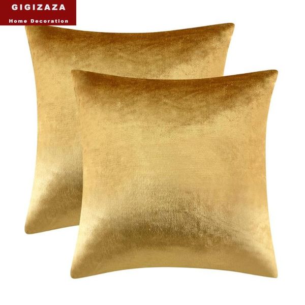 

cushion/decorative pillow modern solid velvet cushion covers for sofa bed couch home decor luxury throw pillows cases 45x45 50x50 gold pillo
