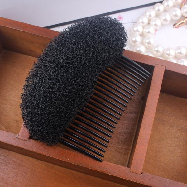 

мода женщины укладки hair clip plastick stick bun maker инструмент комбинированные волосы аксессуары для парикмахерской для парикмахерской о, Black;brown