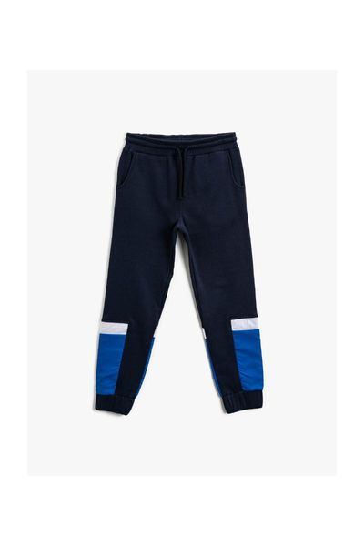 

koton kids navy blue male child sweatpants, Black;blue
