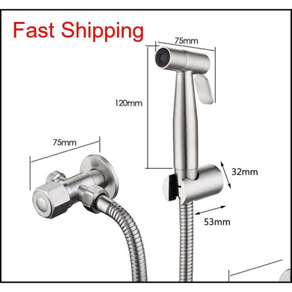 

stainless steel toilet hand held bidet faucet sprayer bidet set sprayer toilet spray for bathr qylkvo dh_seller2010