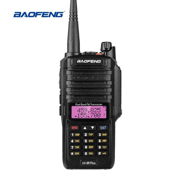 

baofeng uv 9r plus ip67 водонепроницаемый 10 вт walkie talkie 50km cb ham радио comunicador двухспезнул uv-9r hf приемопередатчик uv9r