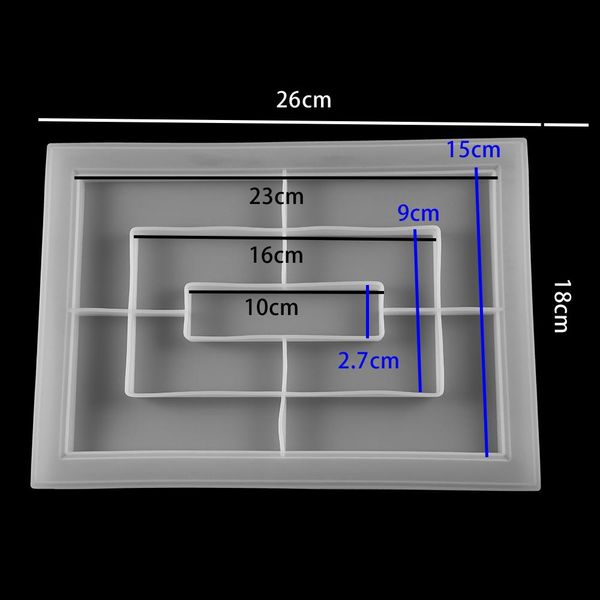 

прозрачный тетрис силиконовые формы для кристаллической эпоксидной плесени смолы дома украшения детские игры играть в формы дома украшения d