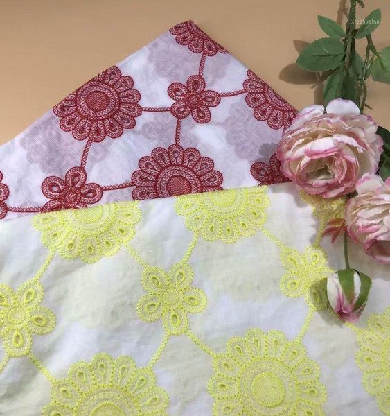 

african tulle lace fabric floral embroidery nigerian sewing cotton lace fabric, Pink;blue