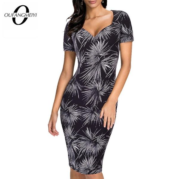 

summer women fashion all-over floral printed square collar elegant bodycon pencil dress eb317, Black;gray