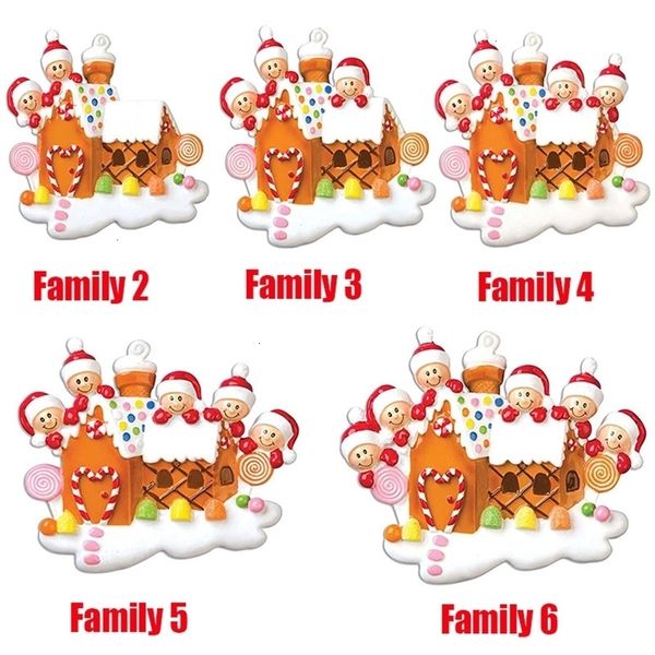 

christmas personalized 2 family survivor quarantine ornaments 3 4 5 6 mask snowman hand sanitized xmas decorating cr1c3w