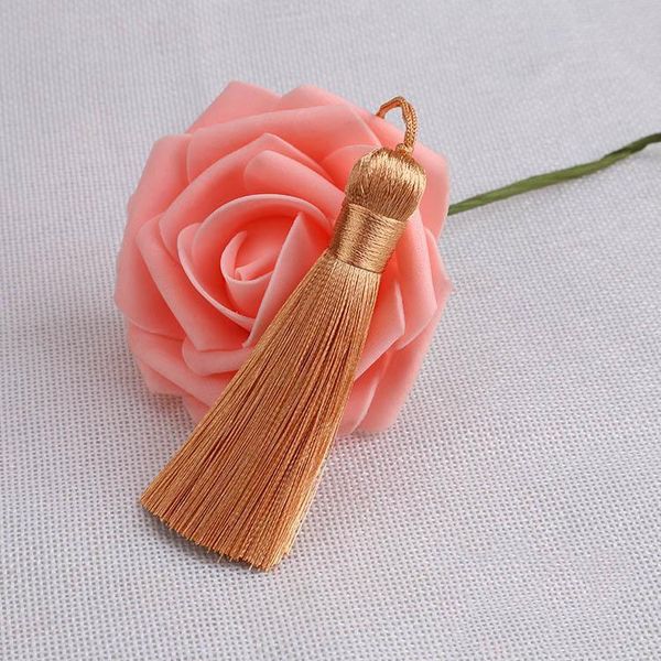 

mibrow 5pcs lot 24 colors 9cm mixed cotton silk tassels earrings charm pendants satin tassels for diy jewelry making findings h bbymhx