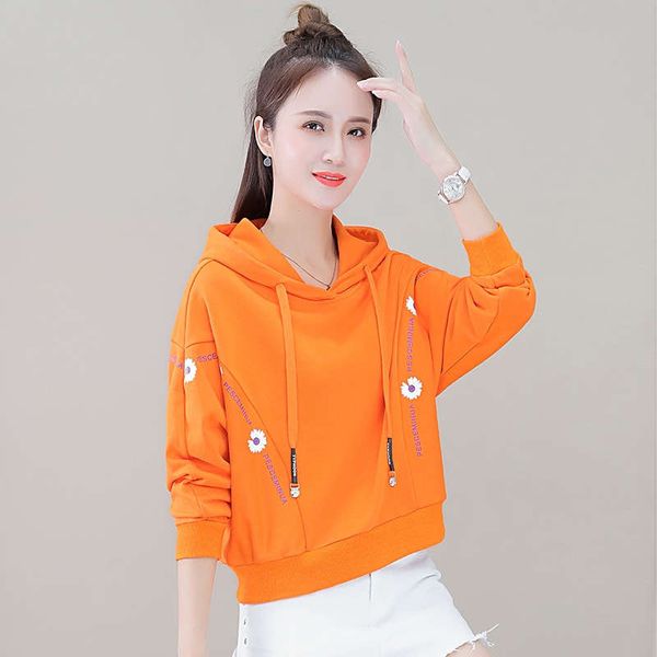 

short sweater women's loose korean version autumn / winter 2020 new foreign style high waisted pullover bottoming top, Black