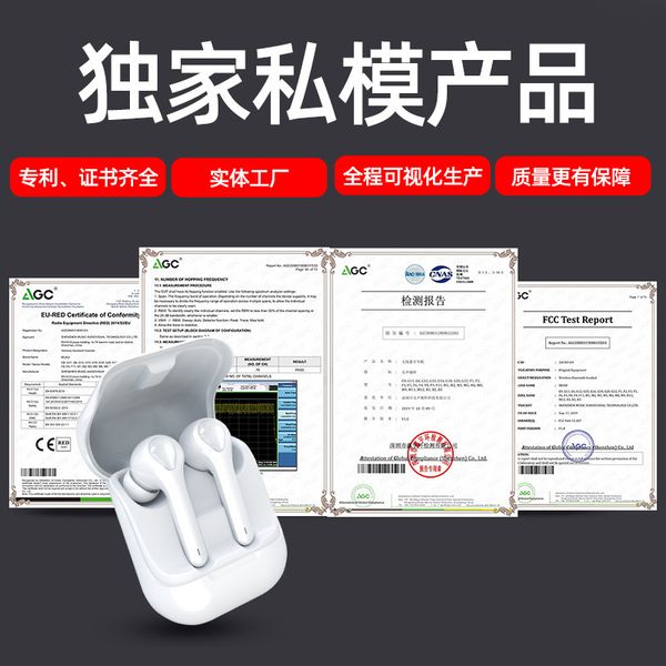 

2020 factory stock g9fmini bluetooth headset high-quality wireless double ear noise ear long standing