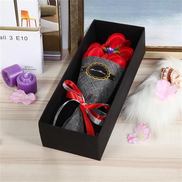 

artificial flowers fake rose brides holding soap flowers for valentine's day wedding birthday present gift party decorate
