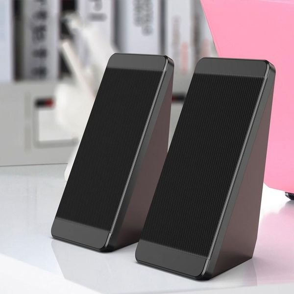 

2 проводных мини-компьютерных динамиков usb usb-колонки для ноутбуков, телефоны настольных компьютеров, мощные обновленные мультимедийные ко