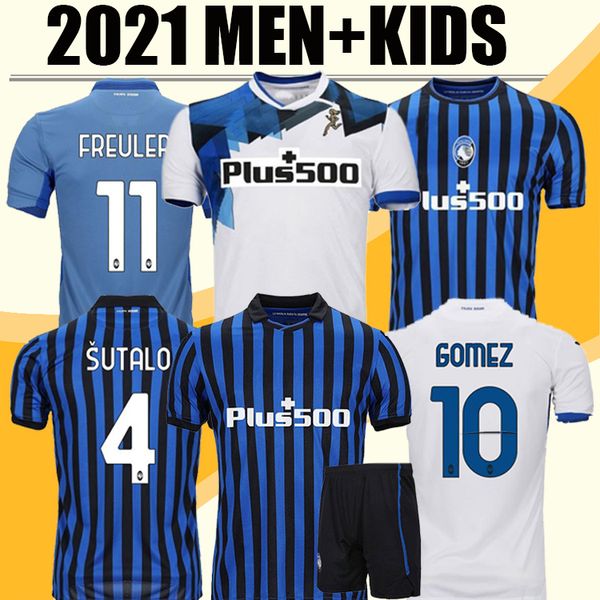 

2020 2021 atalanta b.c. soccer jerseys .muriel gomez duvan de room custom 20 21 kids home away 3rd football shirts, Black;yellow