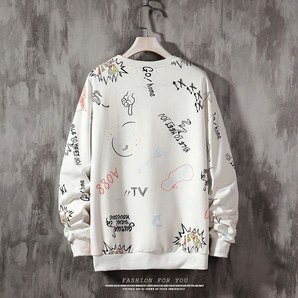 

male anime sweatshirt new arrival comic hoodies sweatshirts japanese amine hoodie men girl harajuku hoody 201113, Black