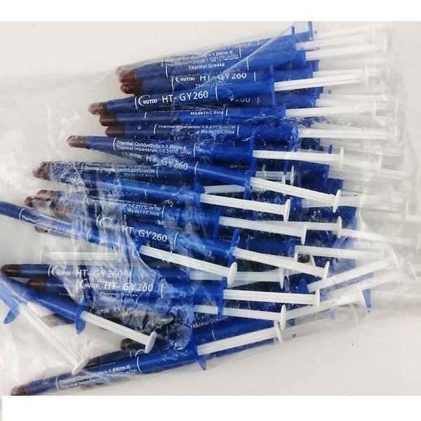 

2020 wholesale- cooling 1g silver thermal grease paste cpu heatsink silver compound