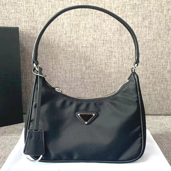 

fashion leather handle re-edition 2005 nylon mini hobo women waterproof canvas shoulder bags tote handbags purse lady bag wholesale femme