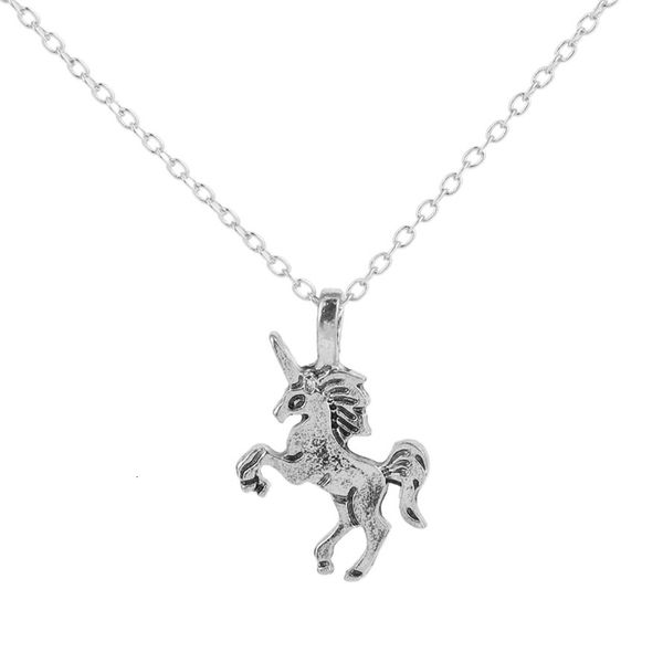 

friendship clover necklace unicorn good luck fashion jewelry