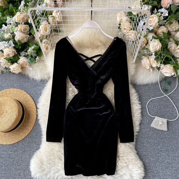 

2021 new female vintage solid long-sleeve down the line autumn zippers dressed in style rxwu, Black;gray