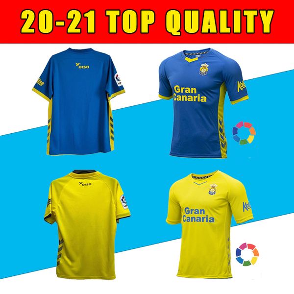 

new 20 21  ud las palmas soccer jerseys 2021 home rober á. lemos araujo rodrygo short sleeve football shirt, Black;yellow