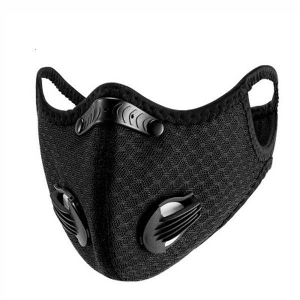 

anti dust bike face activated carbon man woman running cycling dustproof mask with valve zza2155 xpjm#