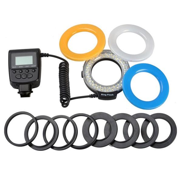 

mini ring flash pgraphy led flash slr camera fill light mini ring for macro lens