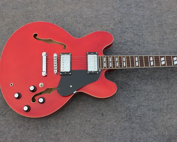 

335 electric guitar semi-hollow body mahogany red