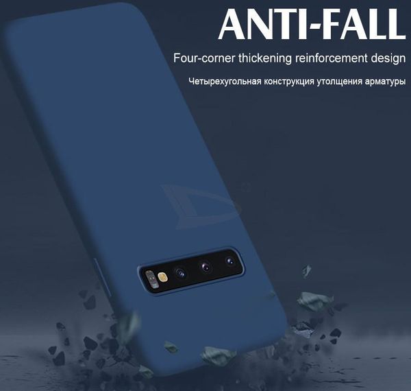 

liquid sile phone case for samsung galaxy s8 s9 s10 s20 plus ultra s10e note 8 9 10 pro soft sh bbytzv yhshop2010