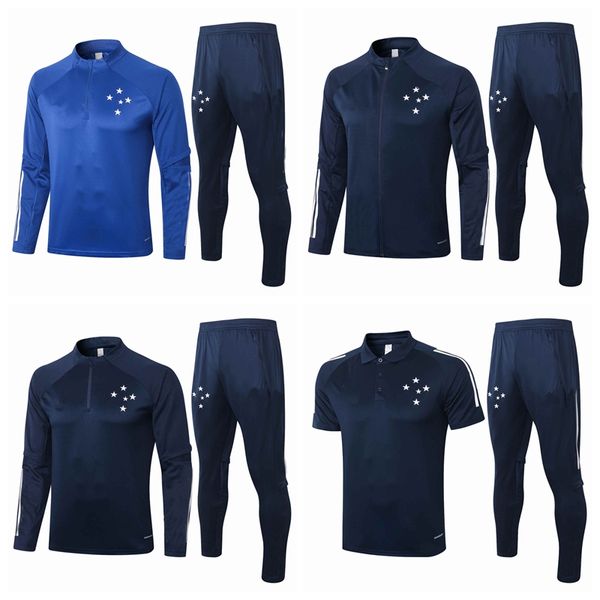 

выжившие трексуиты 2020 2021 cruzeiro ec футбольные комплекты cruzeiro cruzeiro толстовки футбольные куртки s-2xl, Black