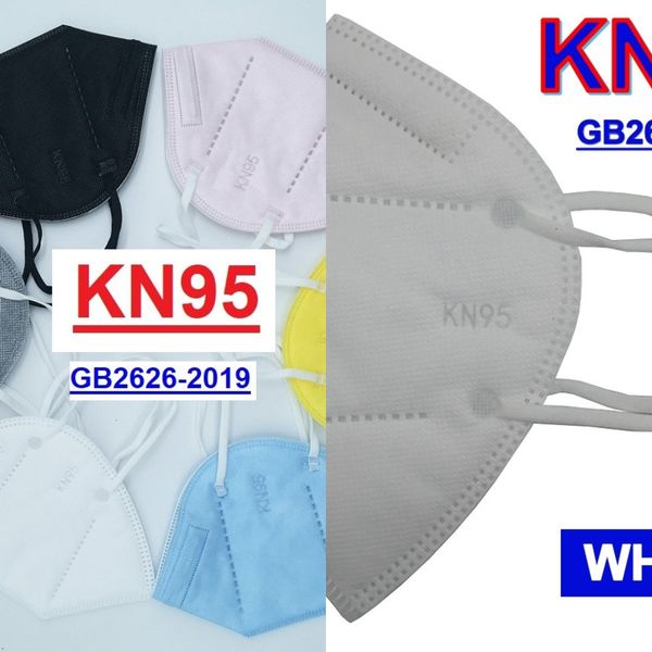

factoryhgvaply kn 95 disposable protective face 5 melt-blown nov-woven filter mask in stock dhl fast ing