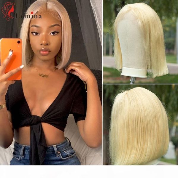 

blue green purple yellow straight bob lace front wigs 613 bob wig short human hair wigs straight 613 lace front wig, Black;brown