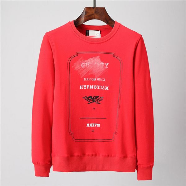 

h2021 designer new men's sweater street fashion sweater tide brand sweater men's t-shirt trend european and american version, Black