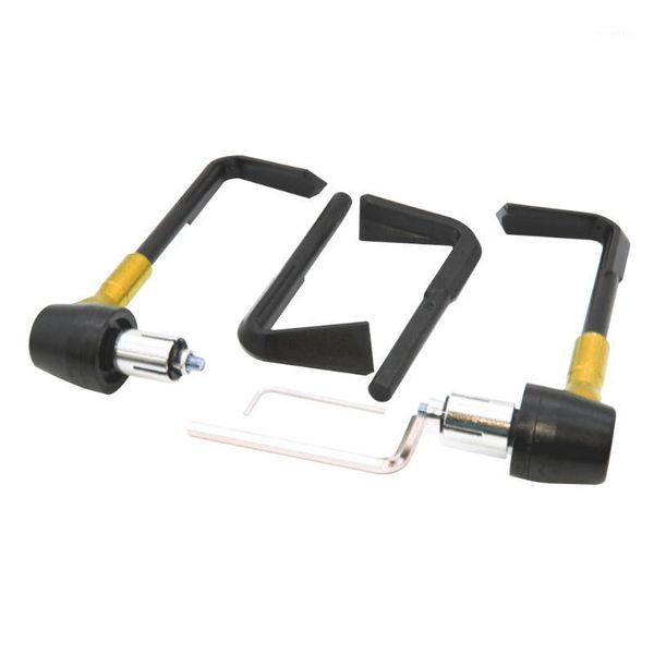 

1 pair easy install durable racer aluminum alloy clutch lever guard 7/8" 22mm adjustable motorcycle protector modification brake1