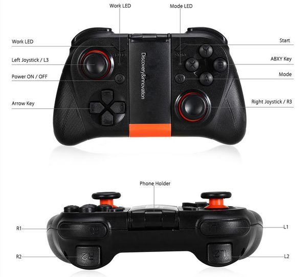 

selling gamepad-050 bluetooth game gaming joystick controller shutter remote control for ios& andriod smart phone tv box tablet pc