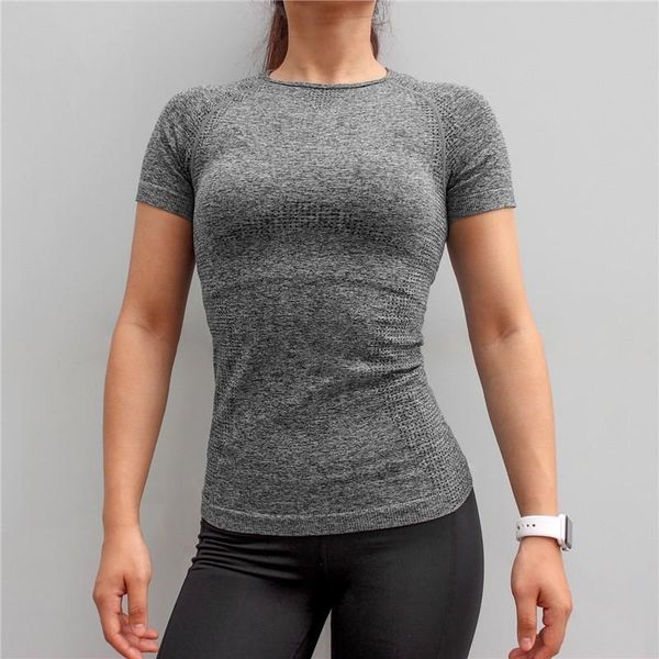 

yoga outfits women's sportswear, short sleeve sweatshirt, tight training, sweater, sportswear, White;red
