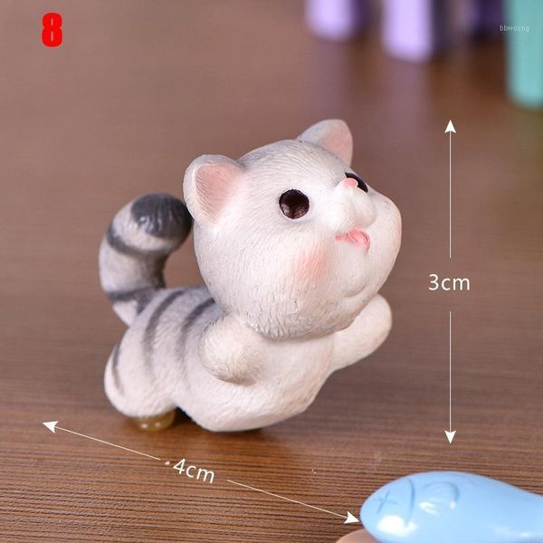 

miniature cat figurine model fairy micro landscape garden decoration kids toy diy gardening ornaments ye-