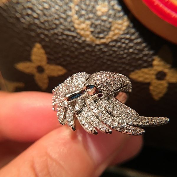 

merry christmas to youretro wind ring female stereo bird ring creative three dimensional magpie design female ring, Silver