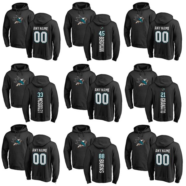 

san jose sharks pullover hoodie 46 joel kellman 62 kevin labanc 28 timo meier 11 stefan noesen 20 marcus sorensen hockey sweatshirts custom, Red