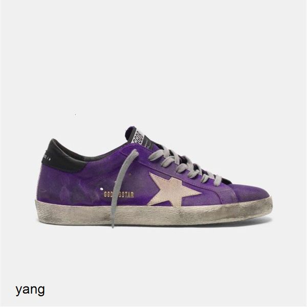 

autumn and winter new purple cashmere used small dirty shoes