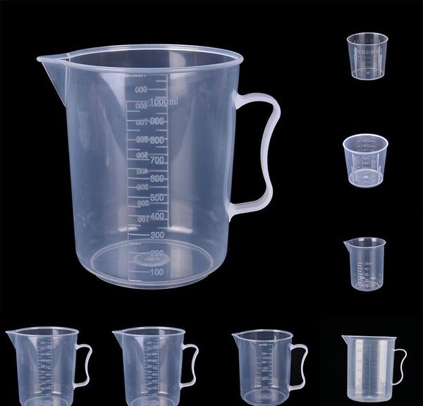 

bar dining baking cup measuring food scale 20ml/30ml/50ml/500ml grade with diy kitchen measuring for tools plastic transparent wmtto