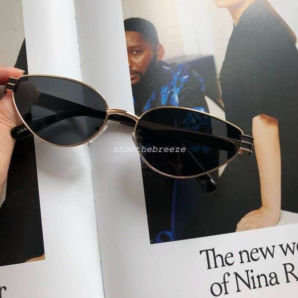 

eye stb vintage cat's 90s metal frame fashionable sunglasses for men and women 9efl, White;black