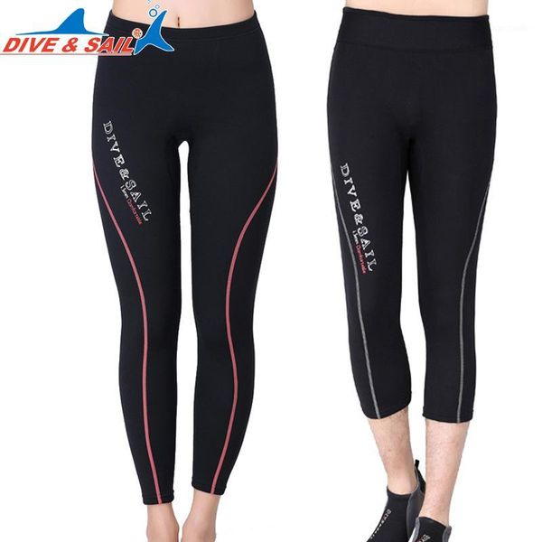 

swim wear 1.5mm crop pants / long pant neoprene warm crops trousers women and men snorkeling diving surfing sailboard sailing1