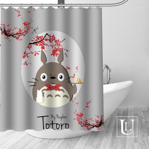 

shower curtains my neighbor totoro custom bathroom curtain waterproof fabric polyester curtain1