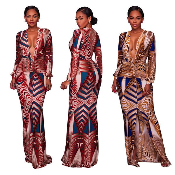 

standard and fabulous digital print fashion plus size dress, Black;gray