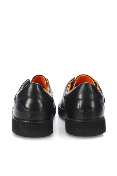 

pearl genuine leather black men &#39s casual shoes 120130008998