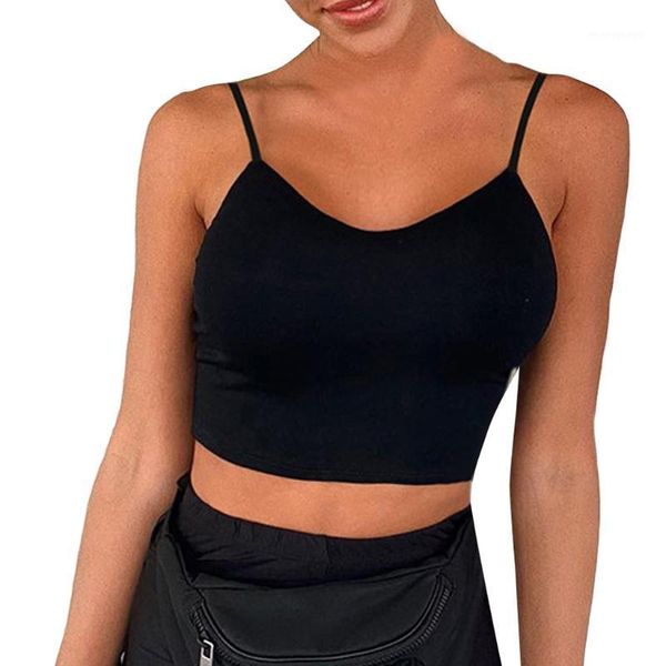 

women's tanks & camis womens fashion sleeveless bandage personality vest patchwork tank comfortable soft, White