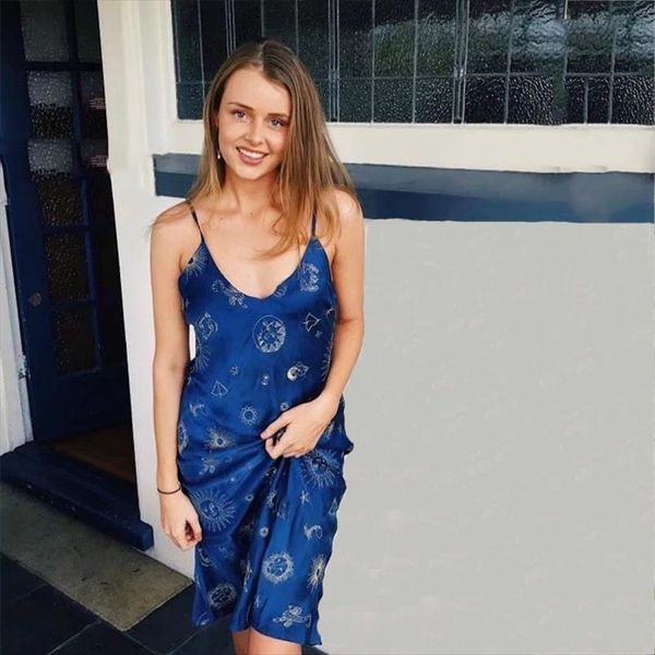 

женщины зашнуруют передняя отрицательная отрицательная отделка cami платье вышивка длинное платье цветочные печати длинные спинки с круглым, Black;gray