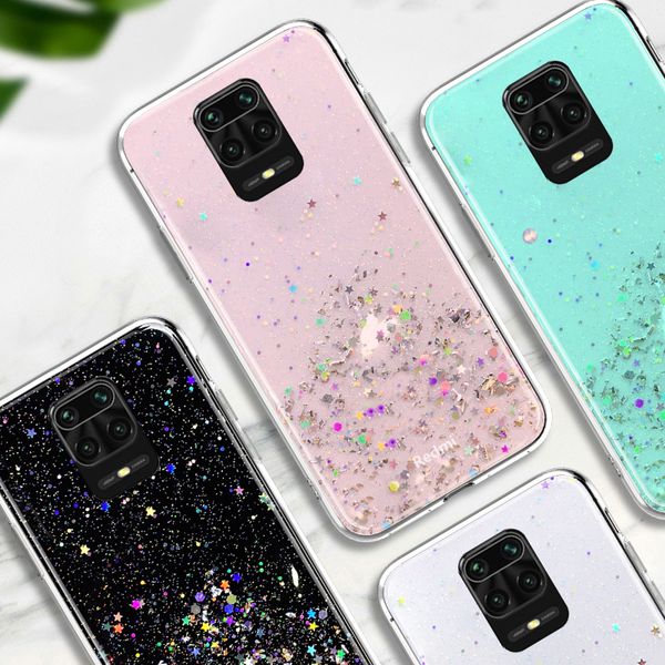 Glitter Bling Case para Xiaomi Redmi Nota 9 9s 8T 8 Pro 7 7A K30s Capa Suave para Xiaomi MI Nota 10 Lite 10T 9T Pro A3 Telefone Capa