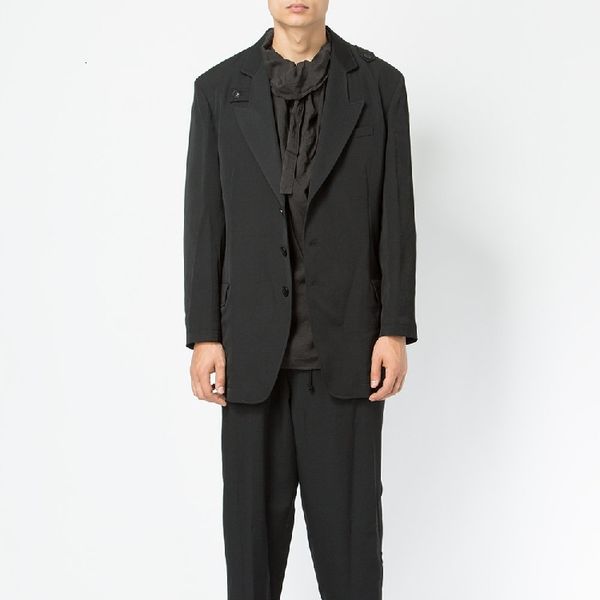 

2021 S-6xl!! New Men's Suits Are Custom-made Suit with Broken Holes YA01, White;black