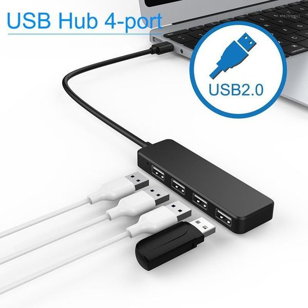 

ultra slim usb hub 4-port usb 2.0 hub black1