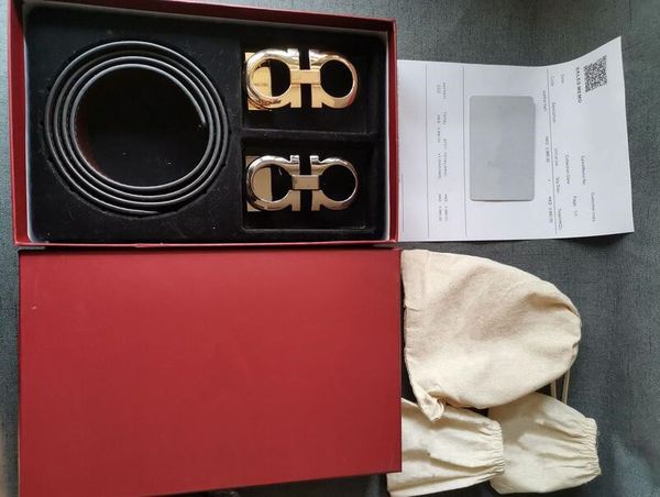 

mens designer belt male belts mens snake belt , women casual jeans business belt,gold silver black smooth buckle female belt with box, Black;brown